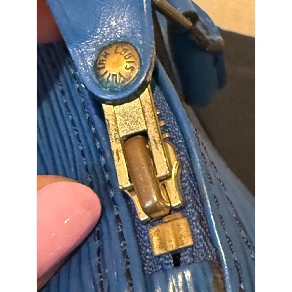 Louis Vuitton speedy 25 - blue EPI Boston bag - Picture 6 of 12